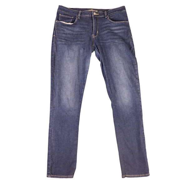 Levi's Women's Mid Rise Skinny Jeans Size 16M 33 x 30 - Picture 1 of 10